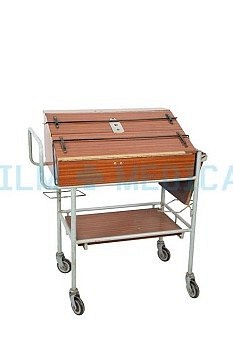 Drug Trolley Rosewood Veneer